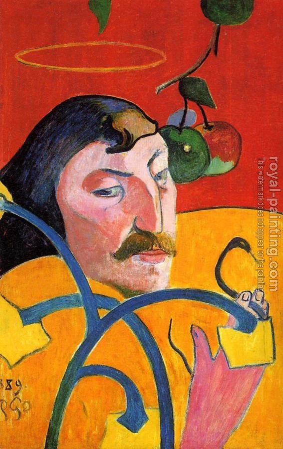 Paul Gauguin : Caricature, Self Portrait